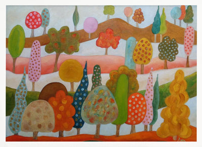 Autumn Joy - Stretched Canvas, Poster or Fine Art Print I Heart Wall Art