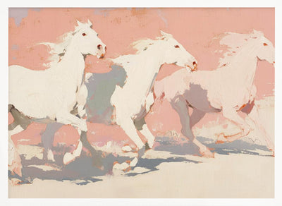 Wild horses no 2 - Stretched Canvas, Poster or Fine Art Print I Heart Wall Art