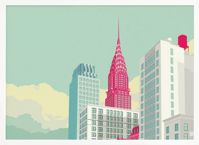 New York Park Avenue - Stretched Canvas, Poster or Fine Art Print I Heart Wall Art