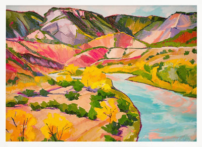 New Mexico - Stretched Canvas, Poster or Fine Art Print I Heart Wall Art