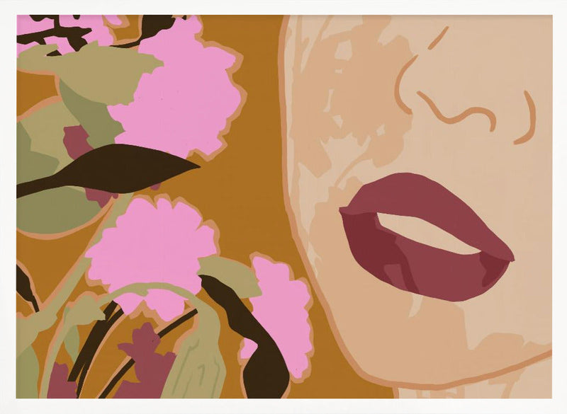 Purple Passion - Stretched Canvas, Poster or Fine Art Print I Heart Wall Art