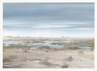 The Misty Rising, Caprivi, Botswana - Stretched Canvas, Poster or Fine Art Print I Heart Wall Art