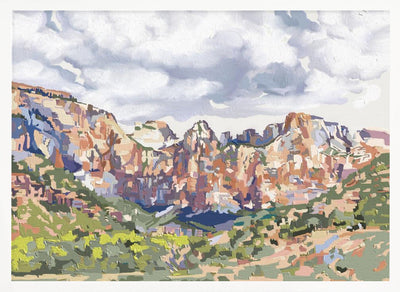 Gathered Peaks, Yosemite National Park - Stretched Canvas, Poster or Fine Art Print I Heart Wall Art