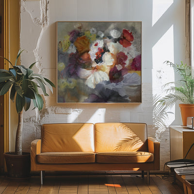 Imgonline Com Ua Resizempx6duh7ufhsg1k - Square Stretched Canvas, Poster or Fine Art Print I Heart Wall Art