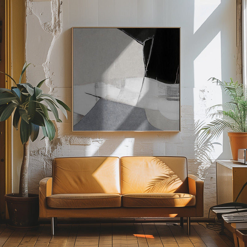 Wonder I - Square Stretched Canvas, Poster or Fine Art Print I Heart Wall Art