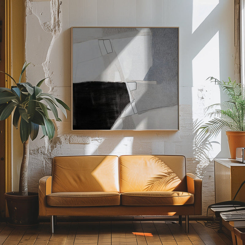 Wonder II - Square Stretched Canvas, Poster or Fine Art Print I Heart Wall Art