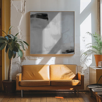 Layers III - Square Stretched Canvas, Poster or Fine Art Print I Heart Wall Art