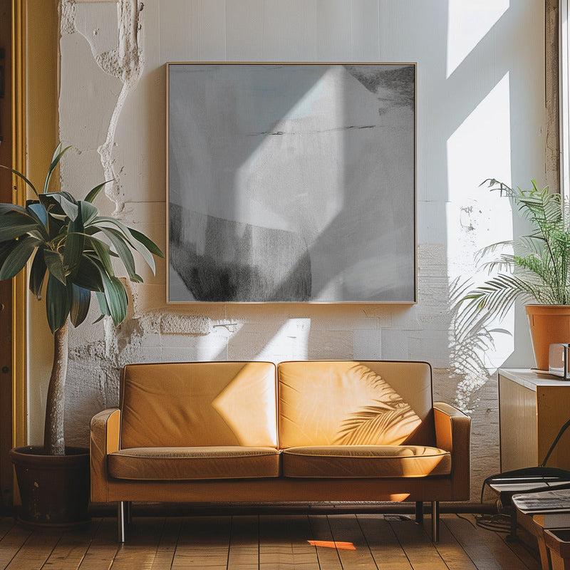 Layers IV - Square Stretched Canvas, Poster or Fine Art Print I Heart Wall Art