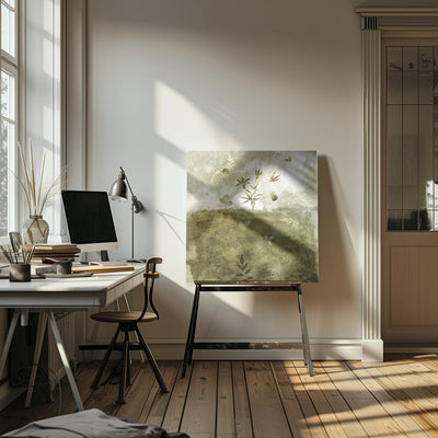 Olive - Square Stretched Canvas, Poster or Fine Art Print I Heart Wall Art