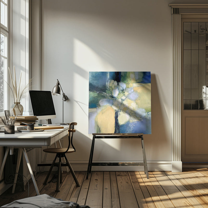 SnapDragon - Square Stretched Canvas, Poster or Fine Art Print I Heart Wall Art