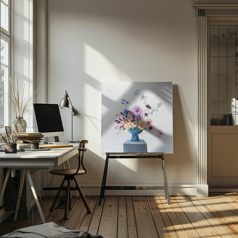 Cynthia Highres - Square Stretched Canvas, Poster or Fine Art Print I Heart Wall Art