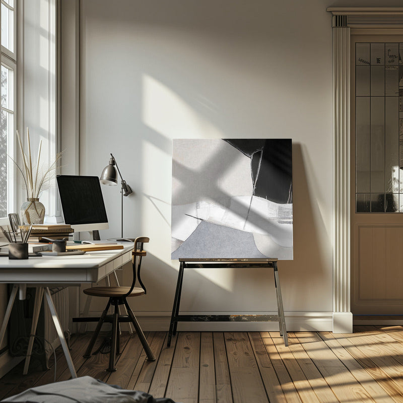 Wonder I - Square Stretched Canvas, Poster or Fine Art Print I Heart Wall Art