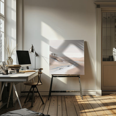 Farm View IV - Square Stretched Canvas, Poster or Fine Art Print I Heart Wall Art