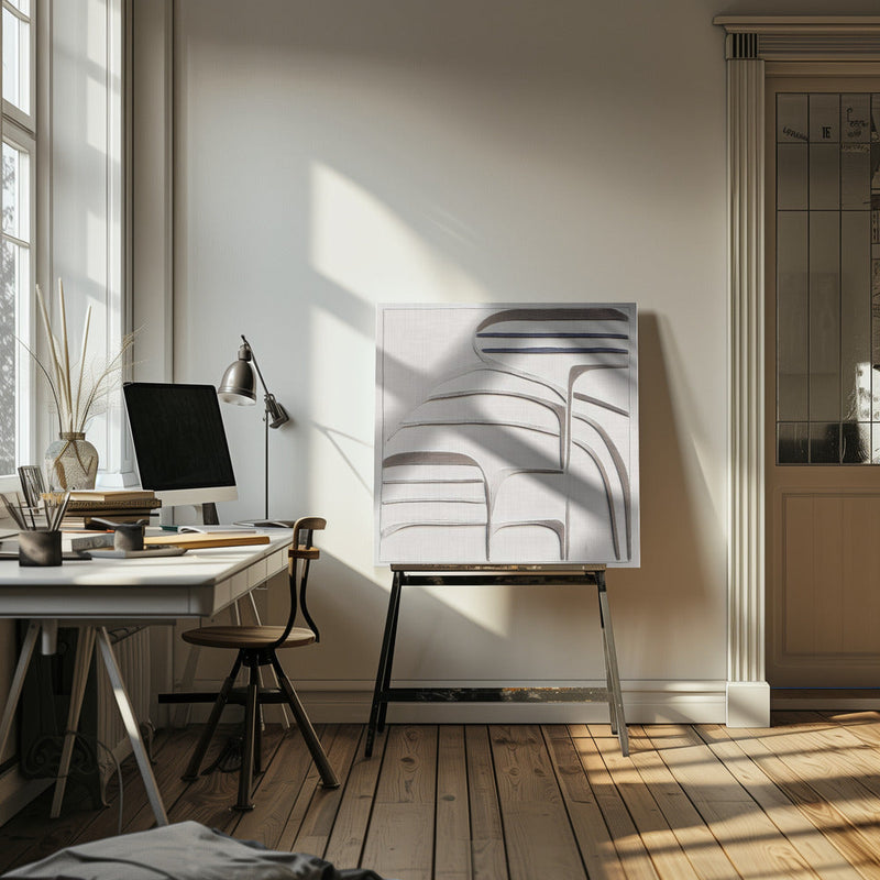 Balance III - Square Stretched Canvas, Poster or Fine Art Print I Heart Wall Art