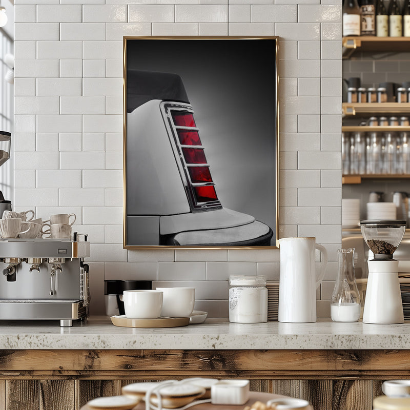 US classic car continental abstract 1977 - Stretched Canvas, Poster or Fine Art Print I Heart Wall Art