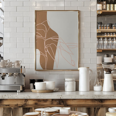 Abstract composition 16 - Stretched Canvas, Poster or Fine Art Print I Heart Wall Art