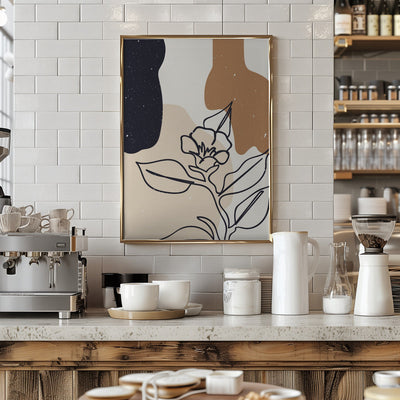 Abstract composition 21 - Stretched Canvas, Poster or Fine Art Print I Heart Wall Art