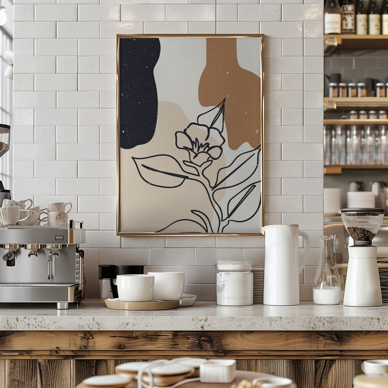 Abstract composition 21 - Stretched Canvas, Poster or Fine Art Print I Heart Wall Art