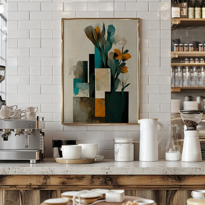 Abstract Arrangement - Stretched Canvas, Poster or Fine Art Print I Heart Wall Art