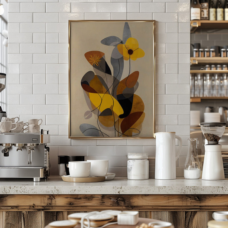 In My Summer Garden - Stretched Canvas, Poster or Fine Art Print I Heart Wall Art