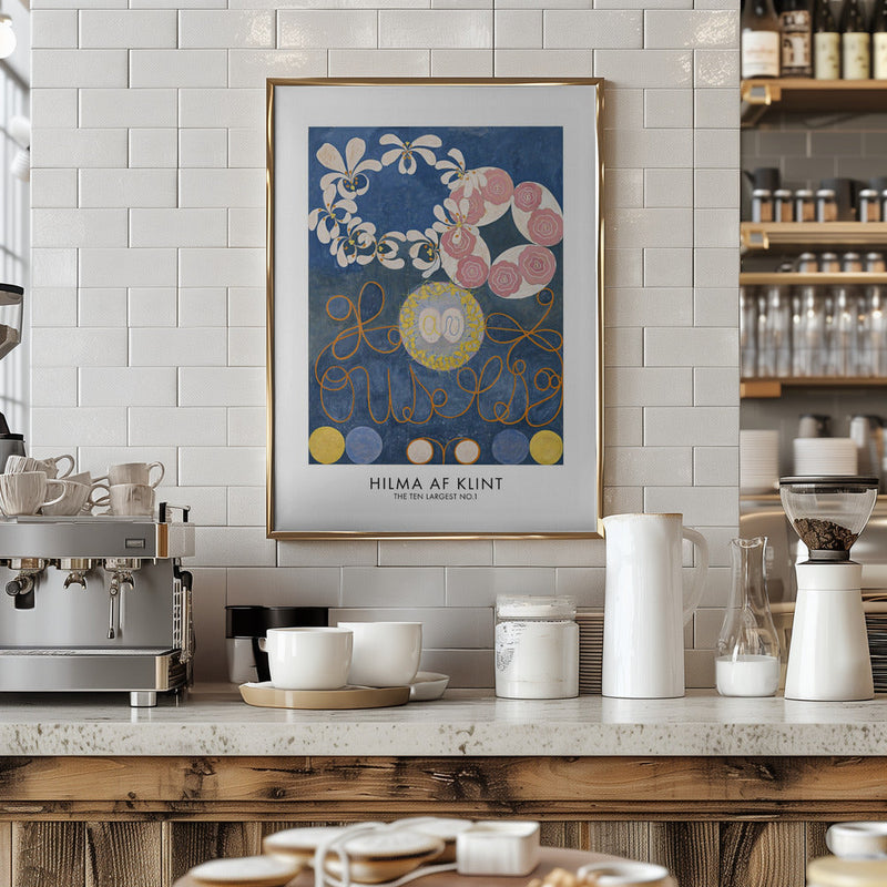 The Ten Largest No.1 Poster - Stretched Canvas, Poster or Fine Art Print I Heart Wall Art