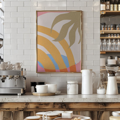 Sun and Botanics - Stretched Canvas, Poster or Fine Art Print I Heart Wall Art