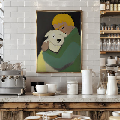 Oh My Dog - Stretched Canvas, Poster or Fine Art Print I Heart Wall Art