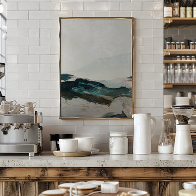 Mountains No2 - Stretched Canvas, Poster or Fine Art Print I Heart Wall Art