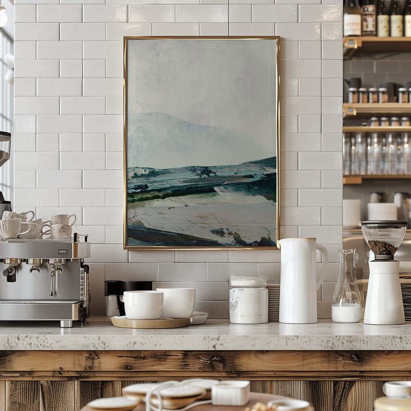 Mountains - Stretched Canvas, Poster or Fine Art Print I Heart Wall Art