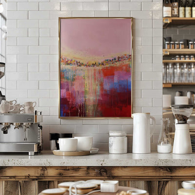 Dreamy Horizon - Stretched Canvas, Poster or Fine Art Print