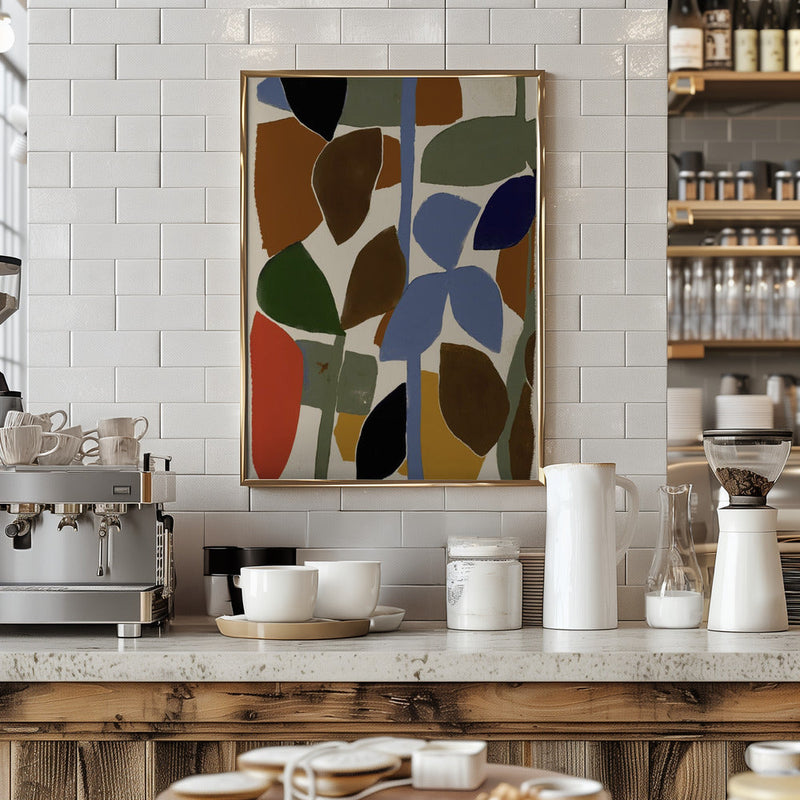 Botanical Impression No 2 - Stretched Canvas, Poster or Fine Art Print I Heart Wall Art