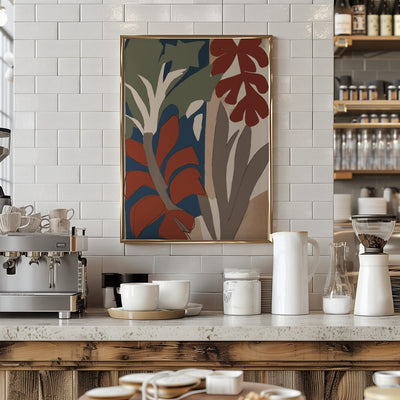 Botanical Impression No 1 - Stretched Canvas, Poster or Fine Art Print I Heart Wall Art