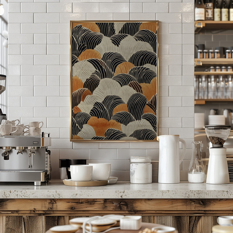 Shell Mountains - Stretched Canvas, Poster or Fine Art Print I Heart Wall Art