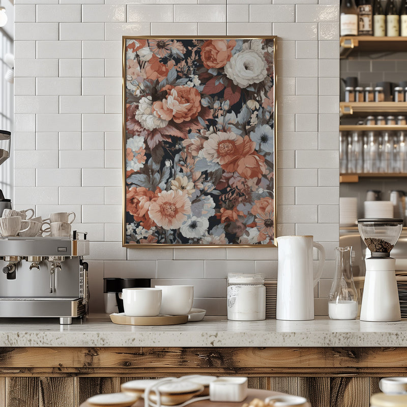 My Favorite Flower Bouquet - Stretched Canvas, Poster or Fine Art Print I Heart Wall Art