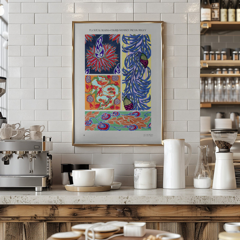 Pattern 18 - Stretched Canvas, Poster or Fine Art Print I Heart Wall Art