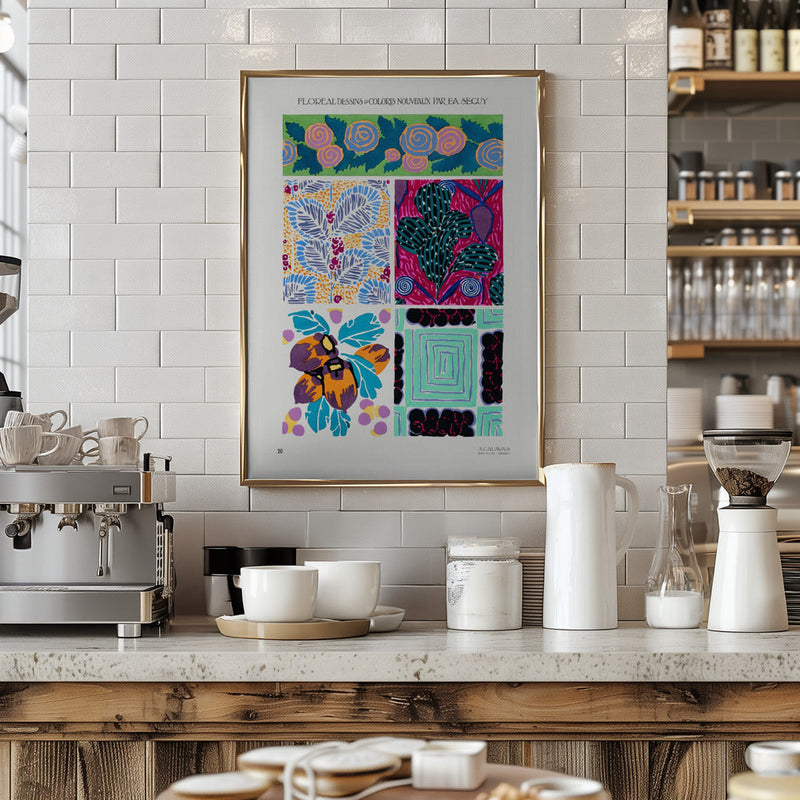 Pattern 20 - Stretched Canvas, Poster or Fine Art Print I Heart Wall Art