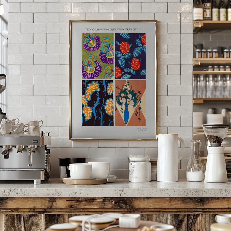 Patterns 7 - Stretched Canvas, Poster or Fine Art Print I Heart Wall Art