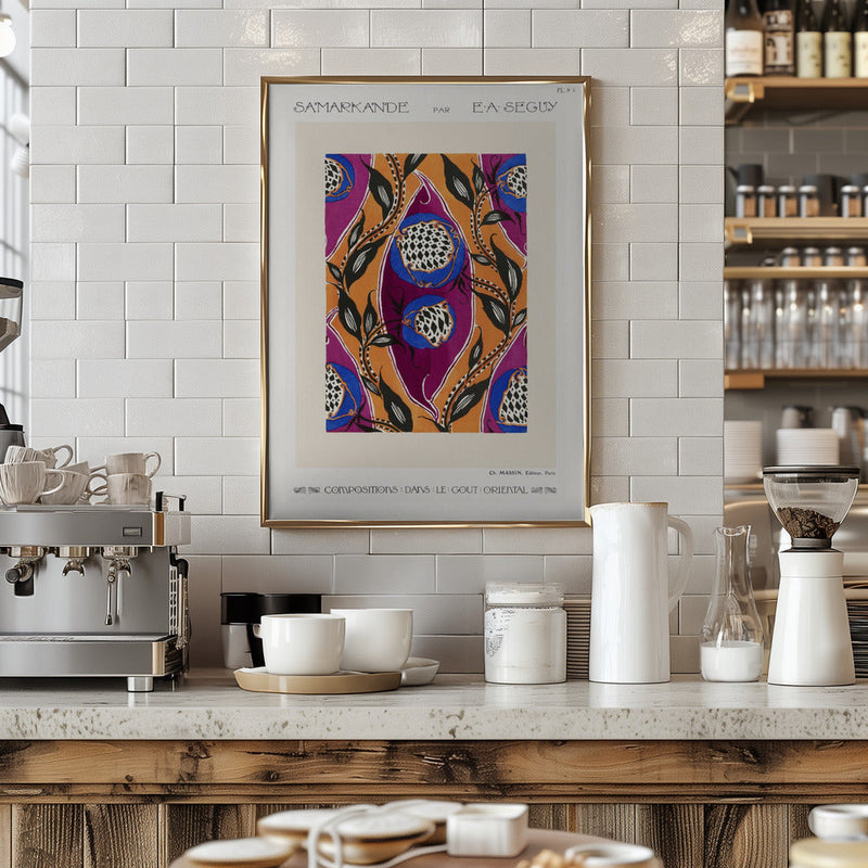 Samarkande 4 - Stretched Canvas, Poster or Fine Art Print I Heart Wall Art