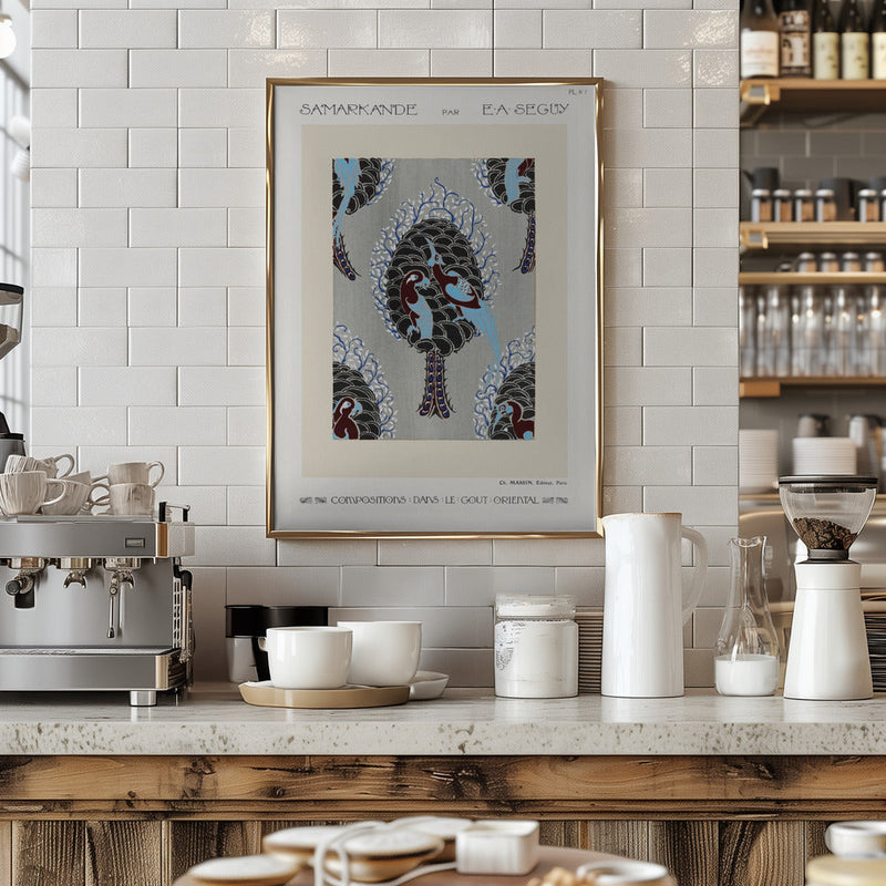 Samarkande 7 - Stretched Canvas, Poster or Fine Art Print I Heart Wall Art