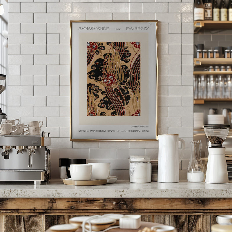 Samarkande 14 - Stretched Canvas, Poster or Fine Art Print I Heart Wall Art