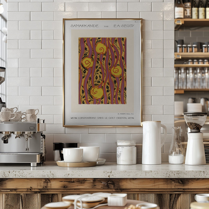 Samarkande 15 - Stretched Canvas, Poster or Fine Art Print I Heart Wall Art