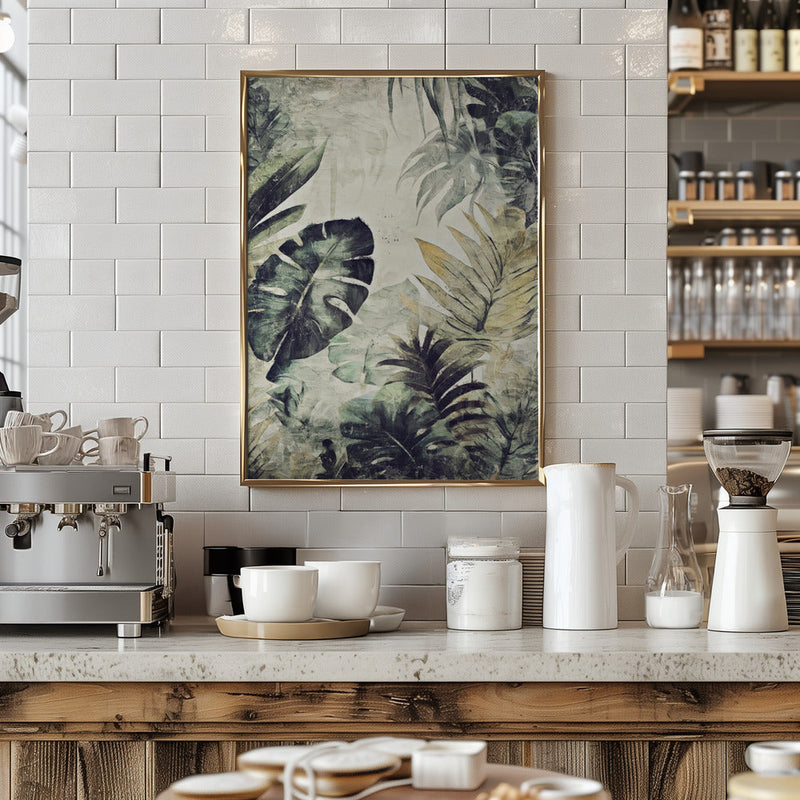 I Jungle01x a 50x70xc - Stretched Canvas, Poster or Fine Art Print I Heart Wall Art