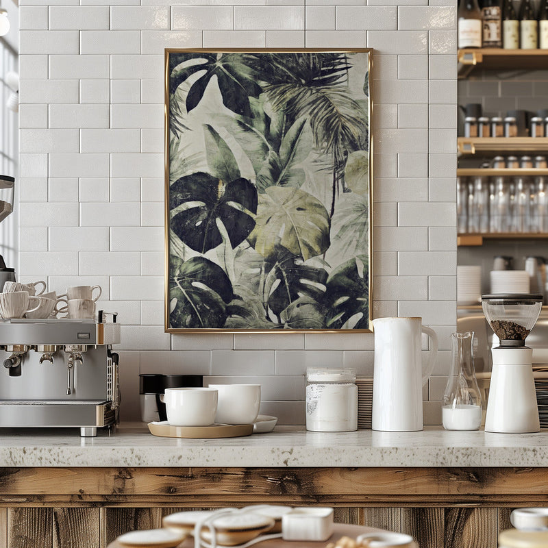 I Jungle01x a 50x70xd - Stretched Canvas, Poster or Fine Art Print I Heart Wall Art