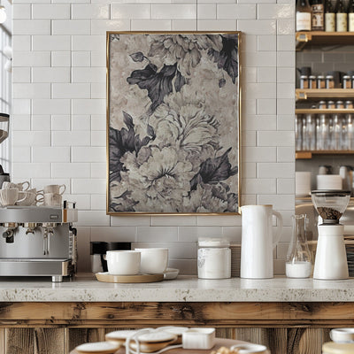 Poster 50x70 Flower01xcl - Stretched Canvas, Poster or Fine Art Print I Heart Wall Art