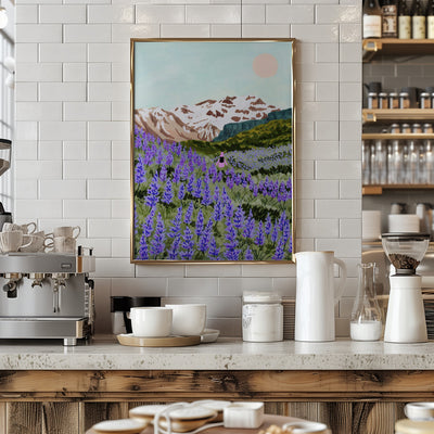 Lupine - Stretched Canvas, Poster or Fine Art Print I Heart Wall Art