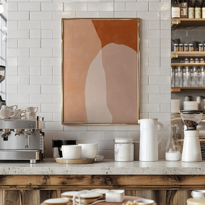 Earthy Layers - Stretched Canvas, Poster or Fine Art Print I Heart Wall Art