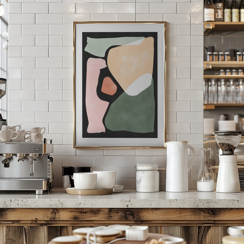 Shapes Harmony - Stretched Canvas, Poster or Fine Art Print I Heart Wall Art