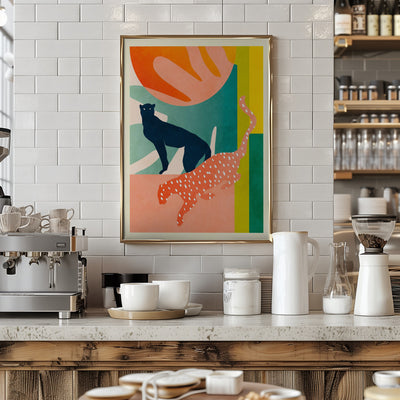 Spaces Leo Kopie - Stretched Canvas, Poster or Fine Art Print I Heart Wall Art