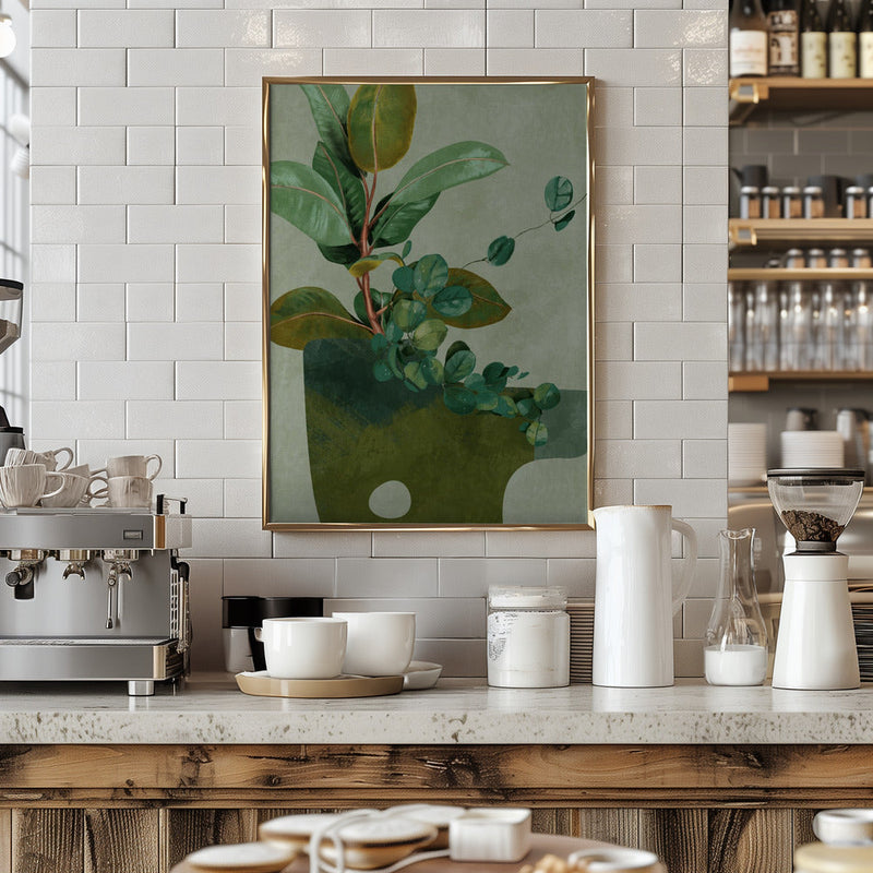 Leaves More 12 - Stretched Canvas, Poster or Fine Art Print I Heart Wall Art