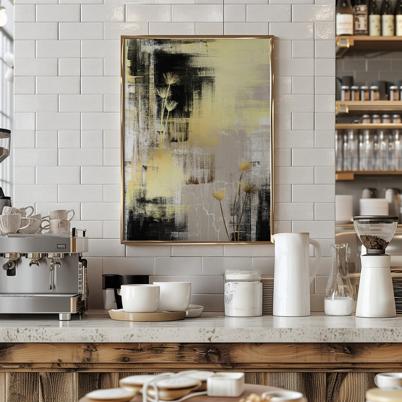 royal gold-1 - Stretched Canvas, Poster or Fine Art Print I Heart Wall Art